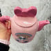 Hello kitty Tea Pot Ceramic Blue Sky Claywork