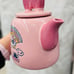 Hello kitty Tea Pot Ceramic Blue Sky Claywork