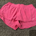Brand New Lululemon Hotty-Hot Low Rise Shorts 2.5 Lined, Lip Gloss Size 10 Women