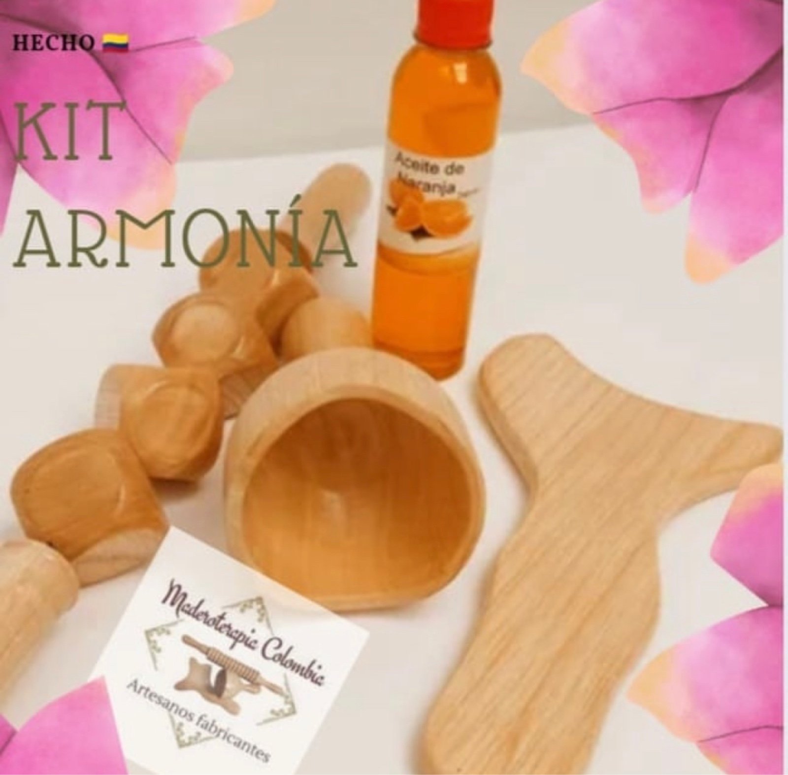 Armonia wood therapy kit 4 pieces