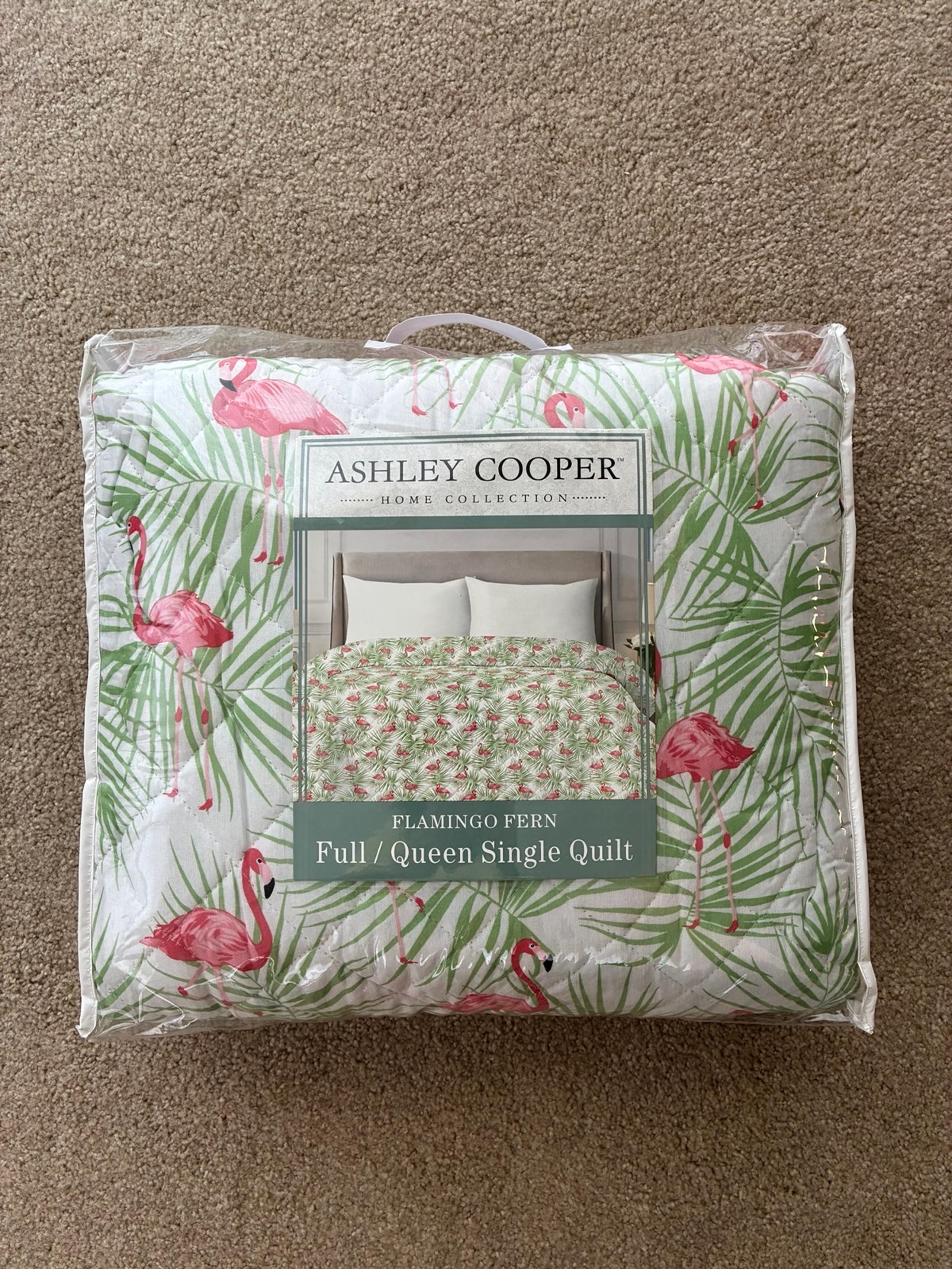 Flamingo Fern Single Quilt