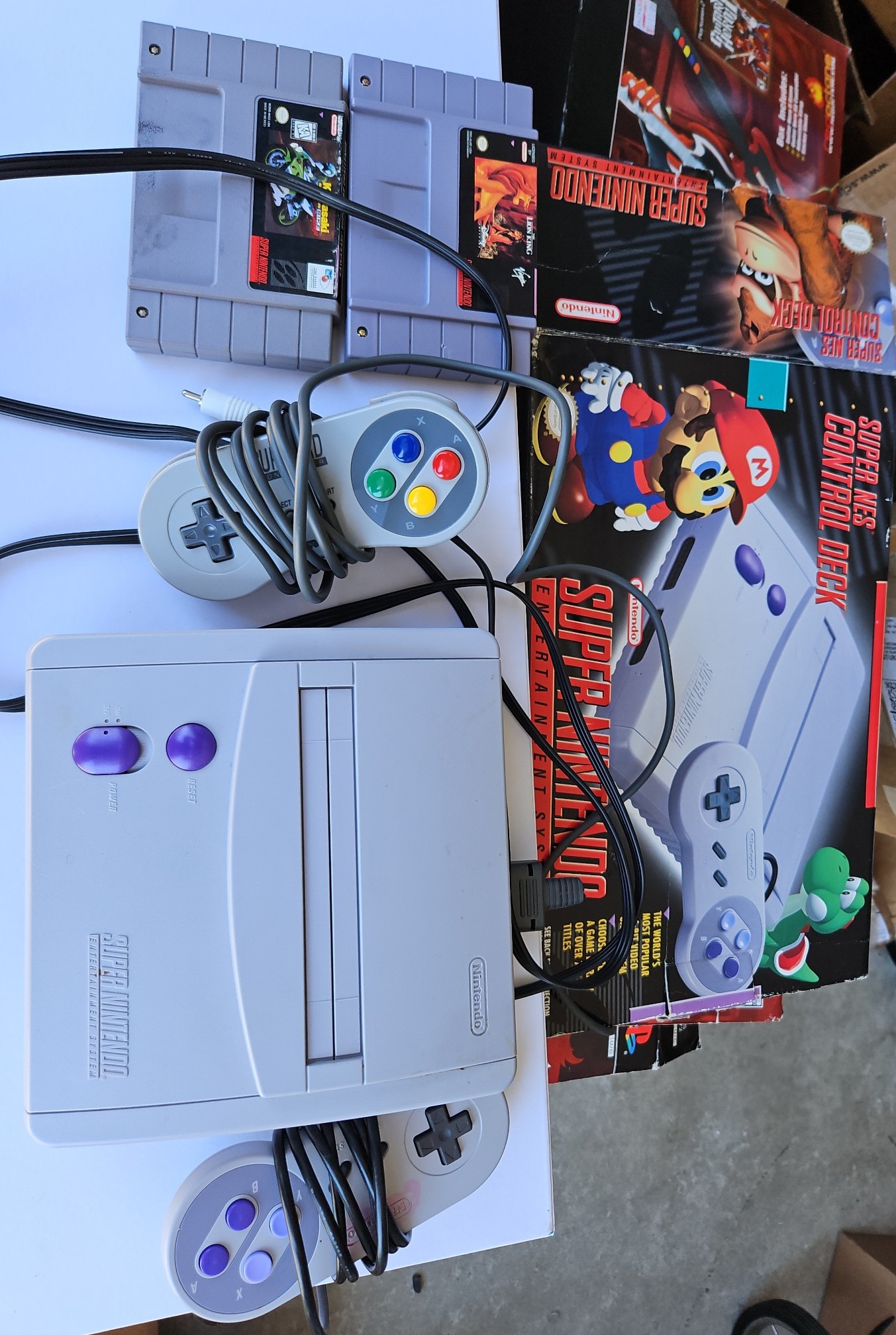 Super NES-101 tested with box