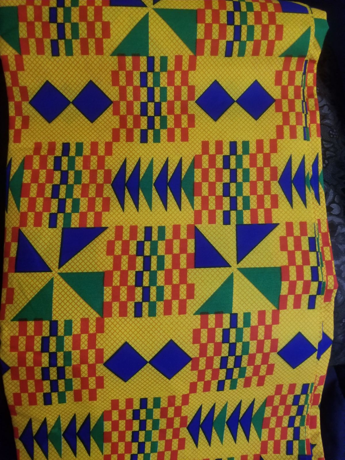 fabric by the yard. Kente african print