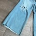 NWT Torrid Perfect Wide Leg Vintage Stretch Denim Jeans Distressed Size 18R