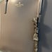 Kate Spade Karla Cityscape Gray Smooth Leather Tote Seton Drive