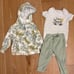 Lot of 13 baby boy clothes bundle Size 12 months. Pants, jackets, sleepers