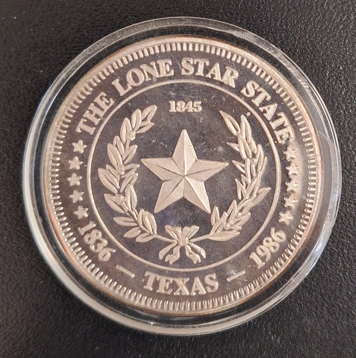 Texas Sesquicentennial Commemorative Coin