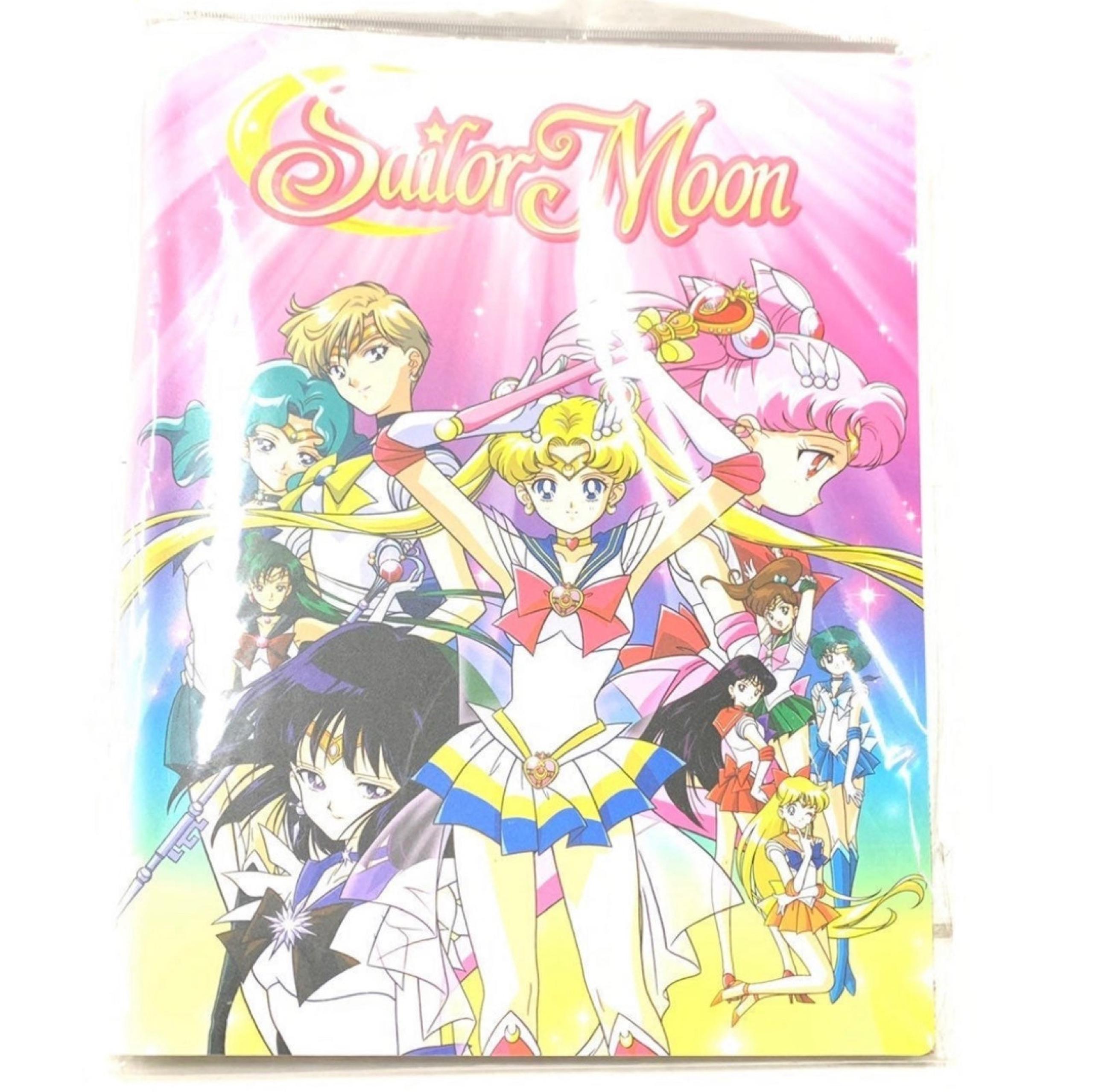 Sailor Moon Plastic Folder New Licensed  has 3 paper folder like holder sleeves