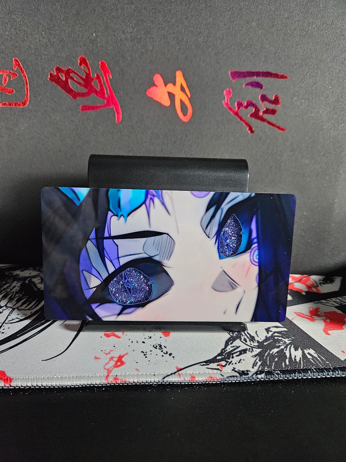 Demon Shinobu Kocho Globe Eyes Demon Slayer Glitter Sand Custom