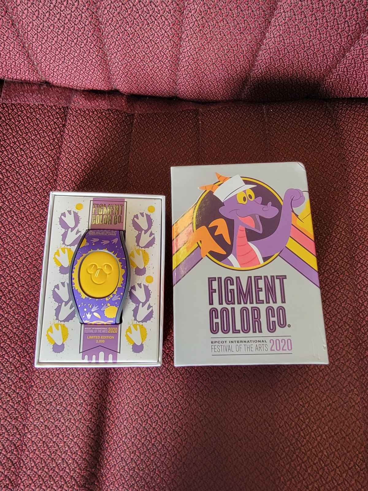 Disney Parks Epcot 2020 Figment Festival Of The Arts Magic Band magicband