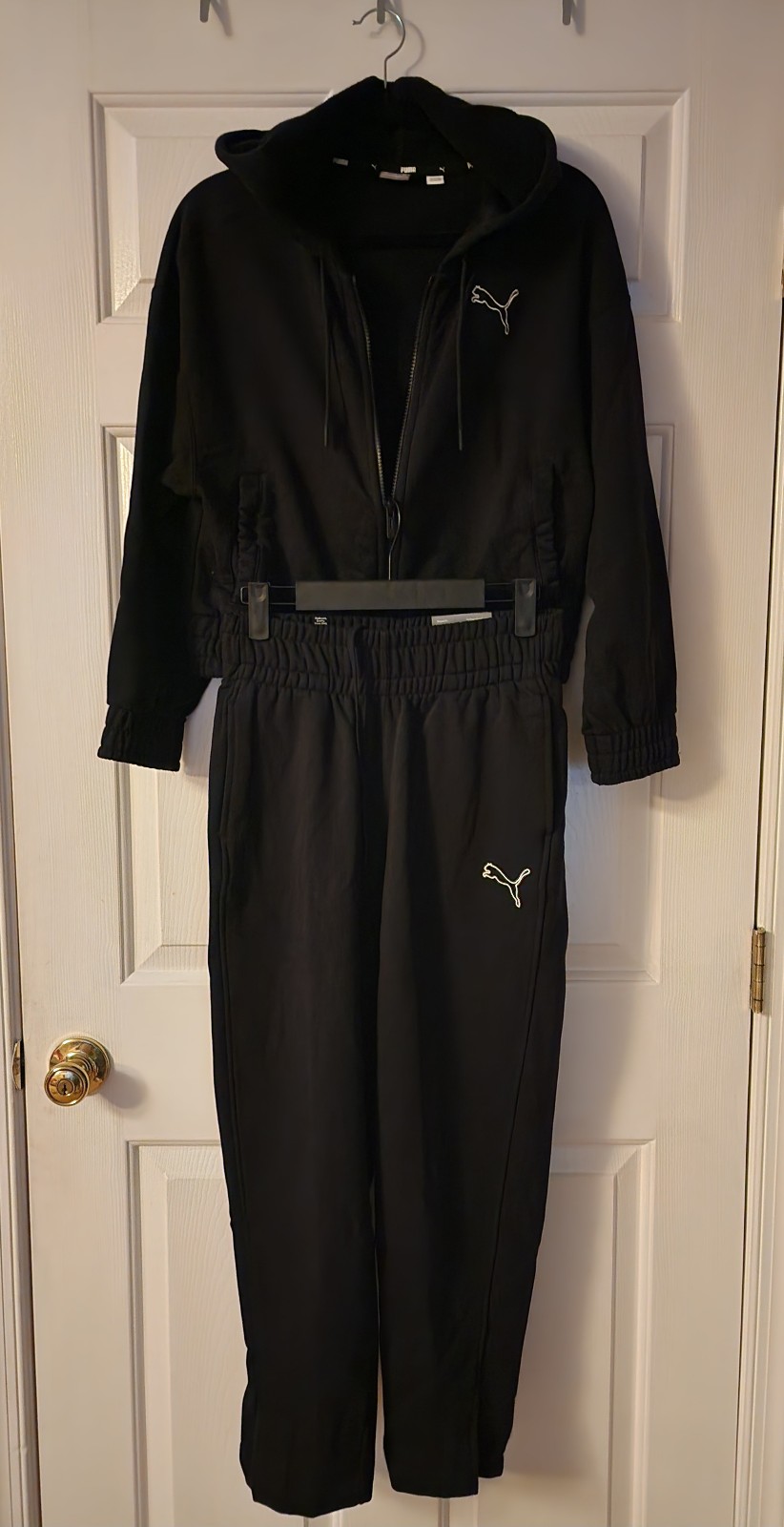 Black Puma Track Suit Size XS.