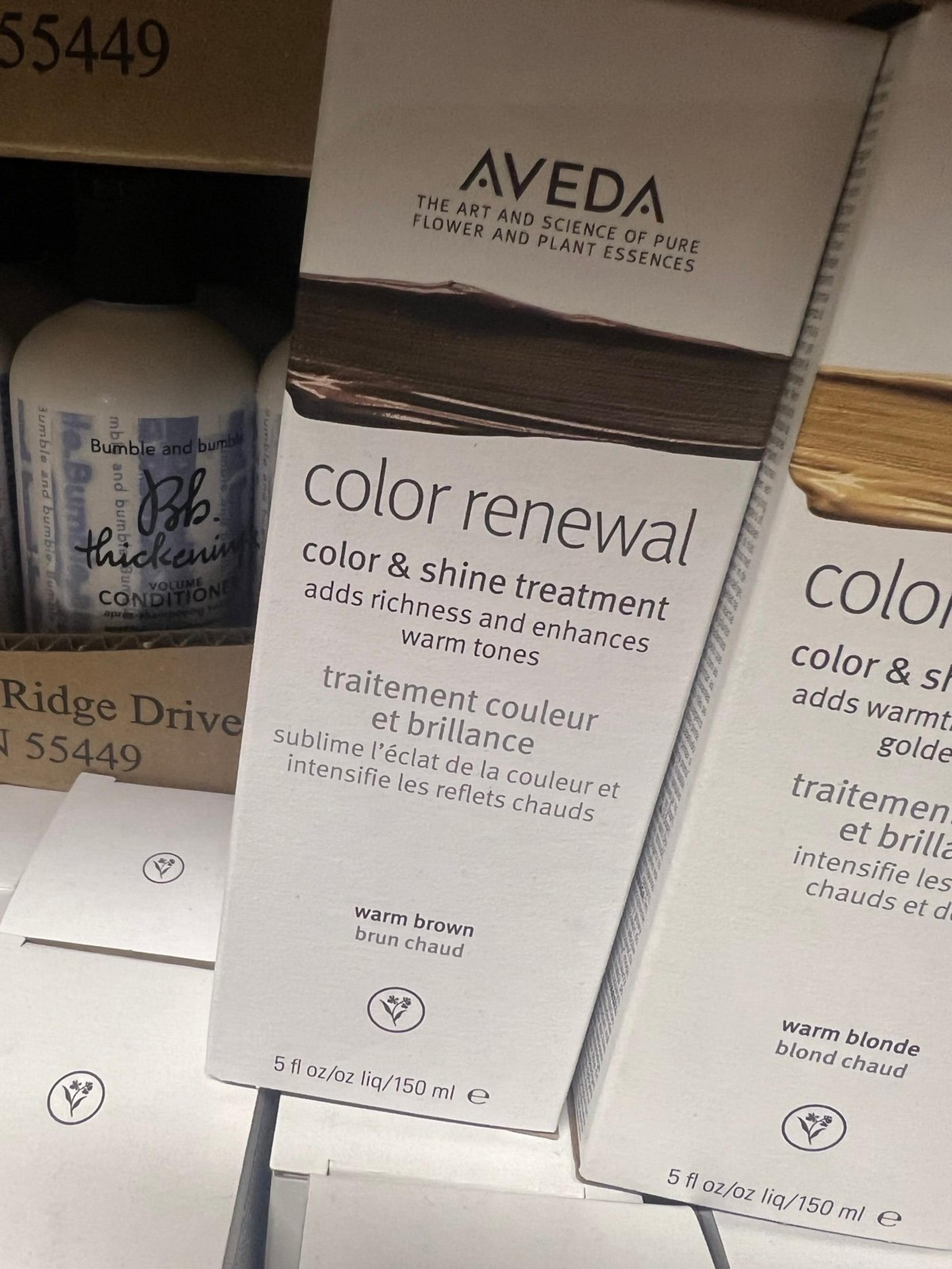 Aveda color renewal