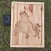 Handcrafted wooden Winnie the Pooh and piglet light box