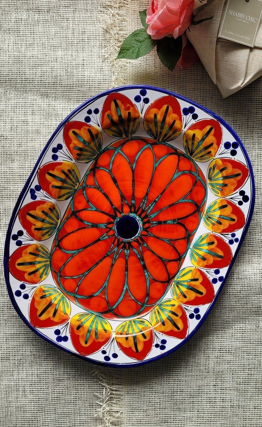 Arte D'Italia Plate Allegria Art Pottery Plate  Rare