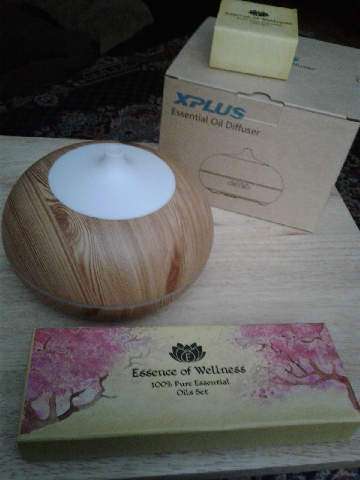 Essential Oil Diffuser & 7 Oils