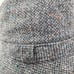 Vintage Pendleton Wool Fedora Hat Gray Rainbow Tweed Size Large