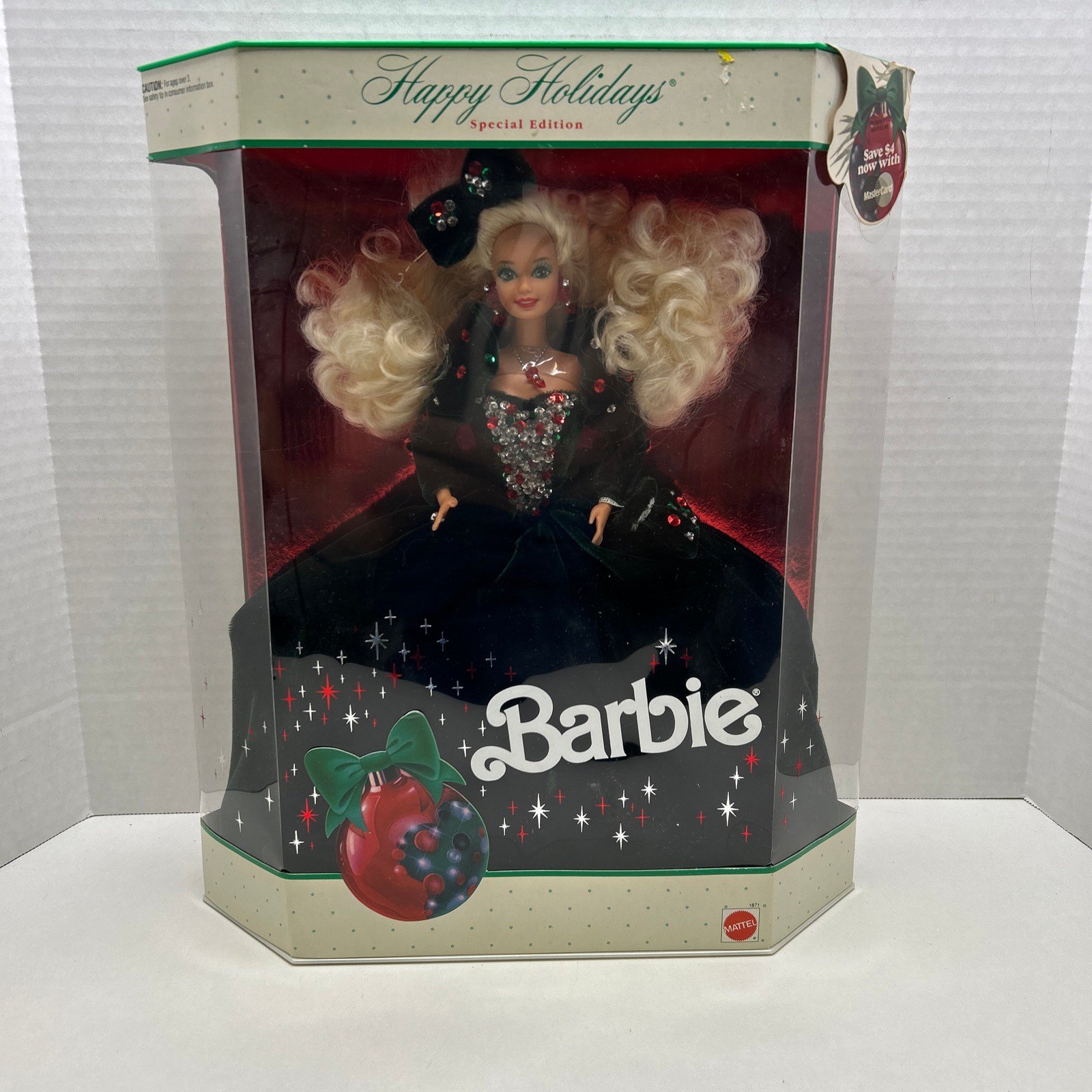 Happy holidays special edition barbie 1991 sale