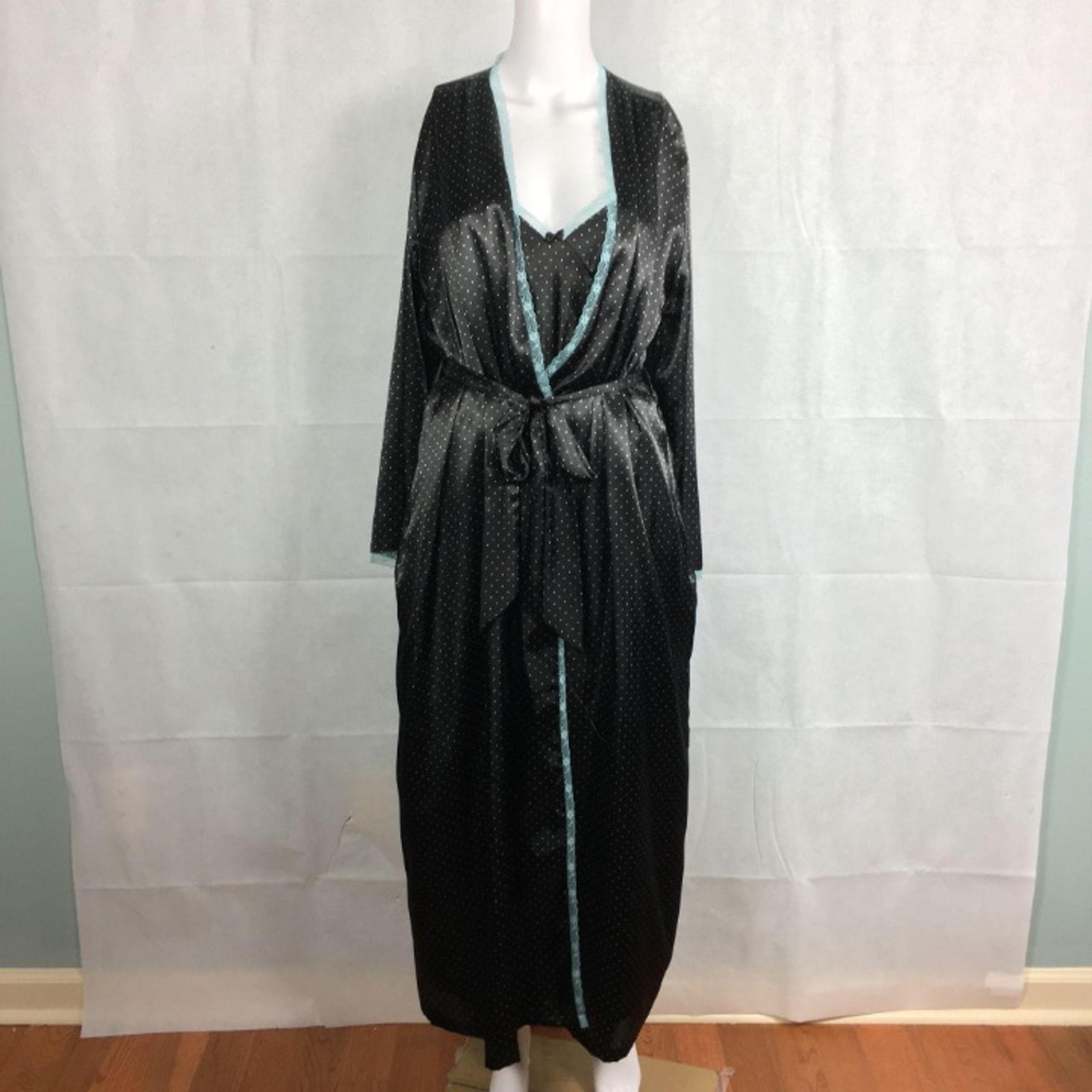 Jones New York Night Gown Robe Set Sz M