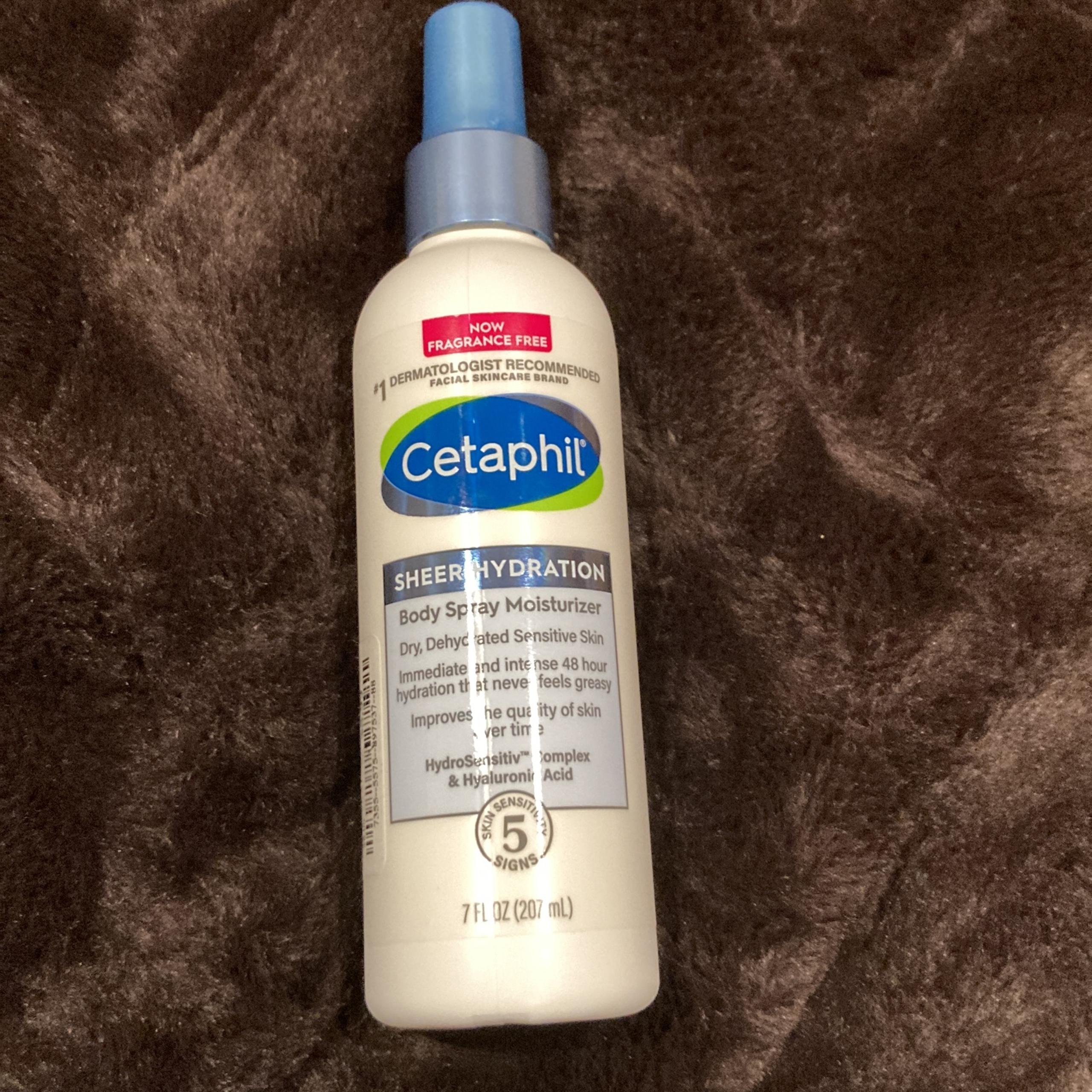 Cetaphil body spray moisturizer