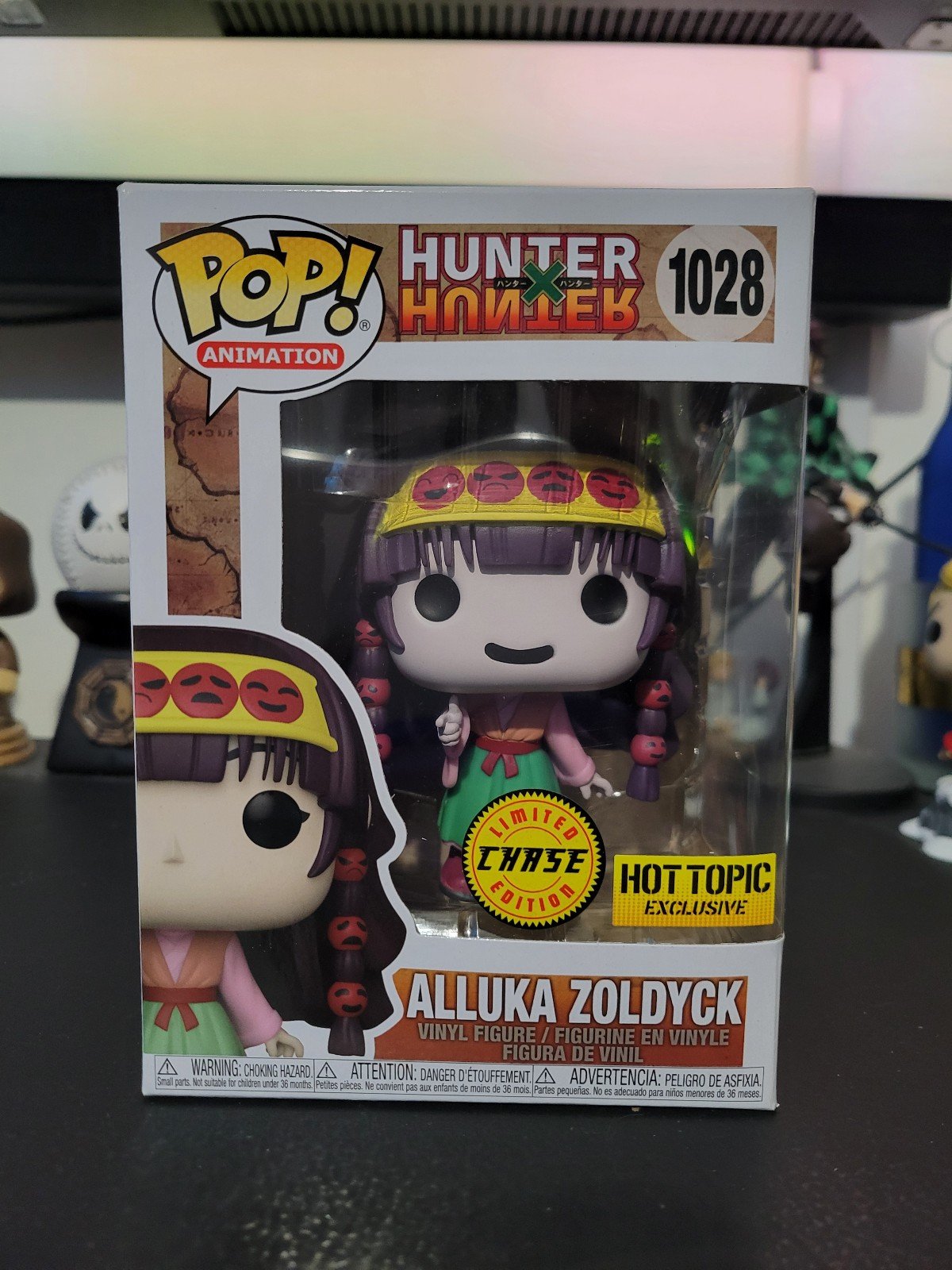 HunterxHunter Alluka Zoldyck Hot Topic Exclusive CHASE Funko Pop