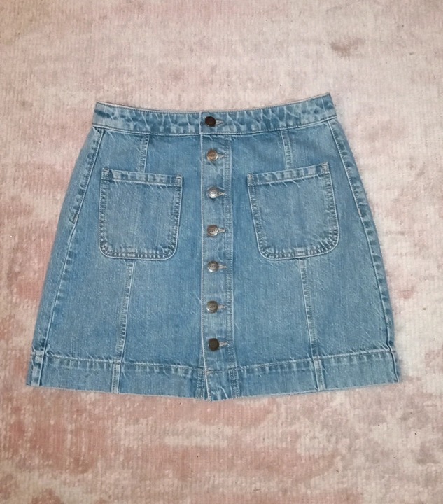 jean skirt size 2