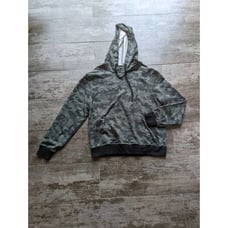 ANTHROPOLOGIE LEA & VIOLA Camouflage Hoodie Sweatshirt