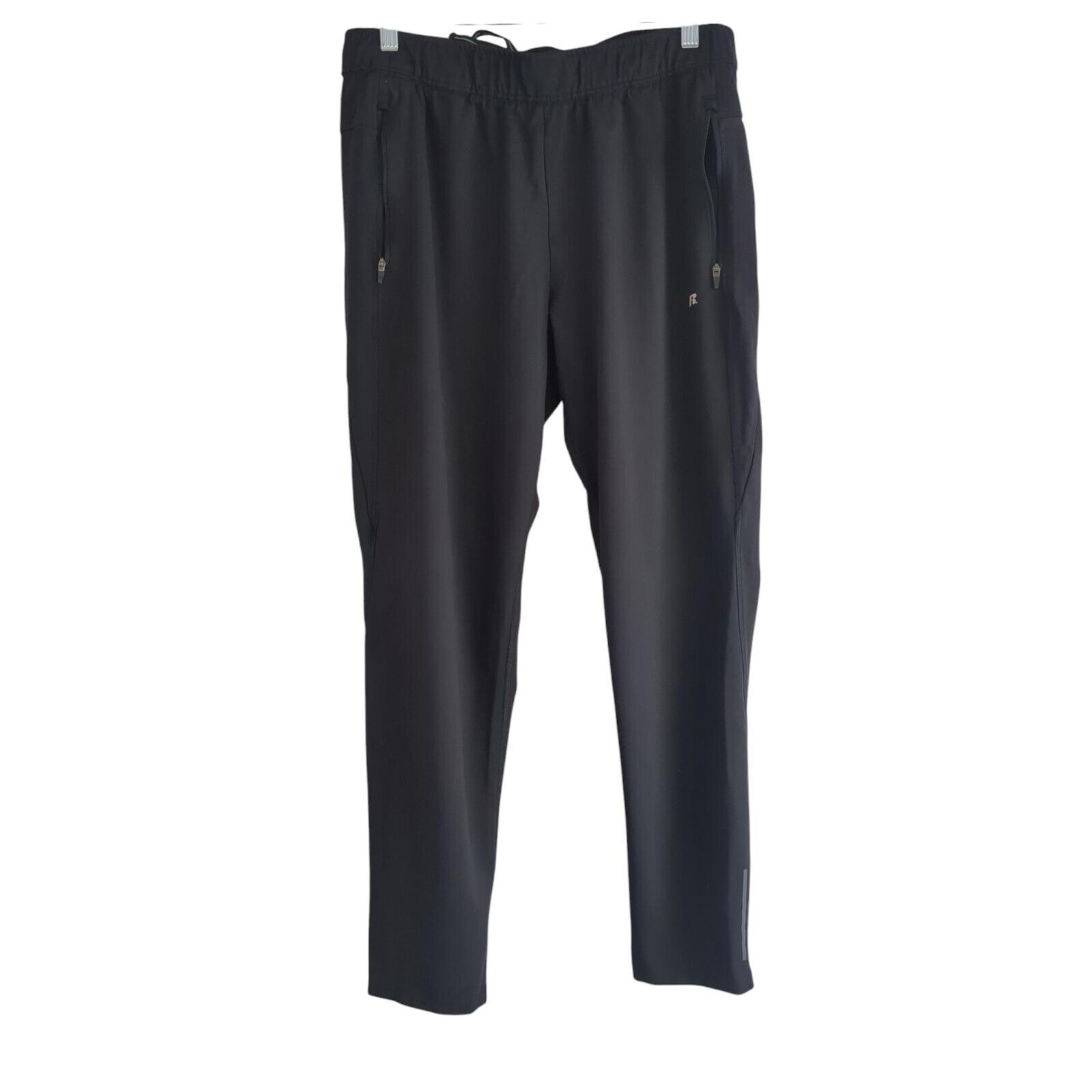 Russell Athletic Black Sweatpants Mens L (36-38)