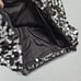 Adrianna Papell Evening Sequined Mini Dress Size 6 Silver Black Party V-Neck NWT