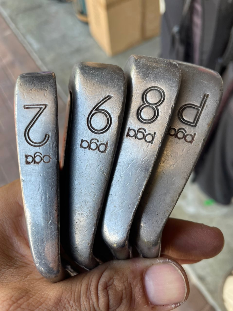 Golf clubs PGA Ryder cup 2 -4 Pc iron set in right Handed