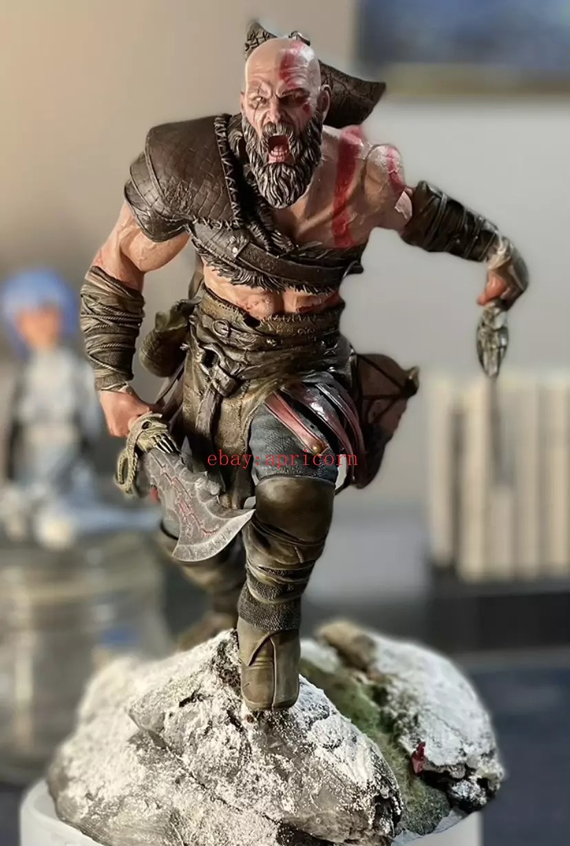God Of War Kratos Statue Figure Model Painted Collectible