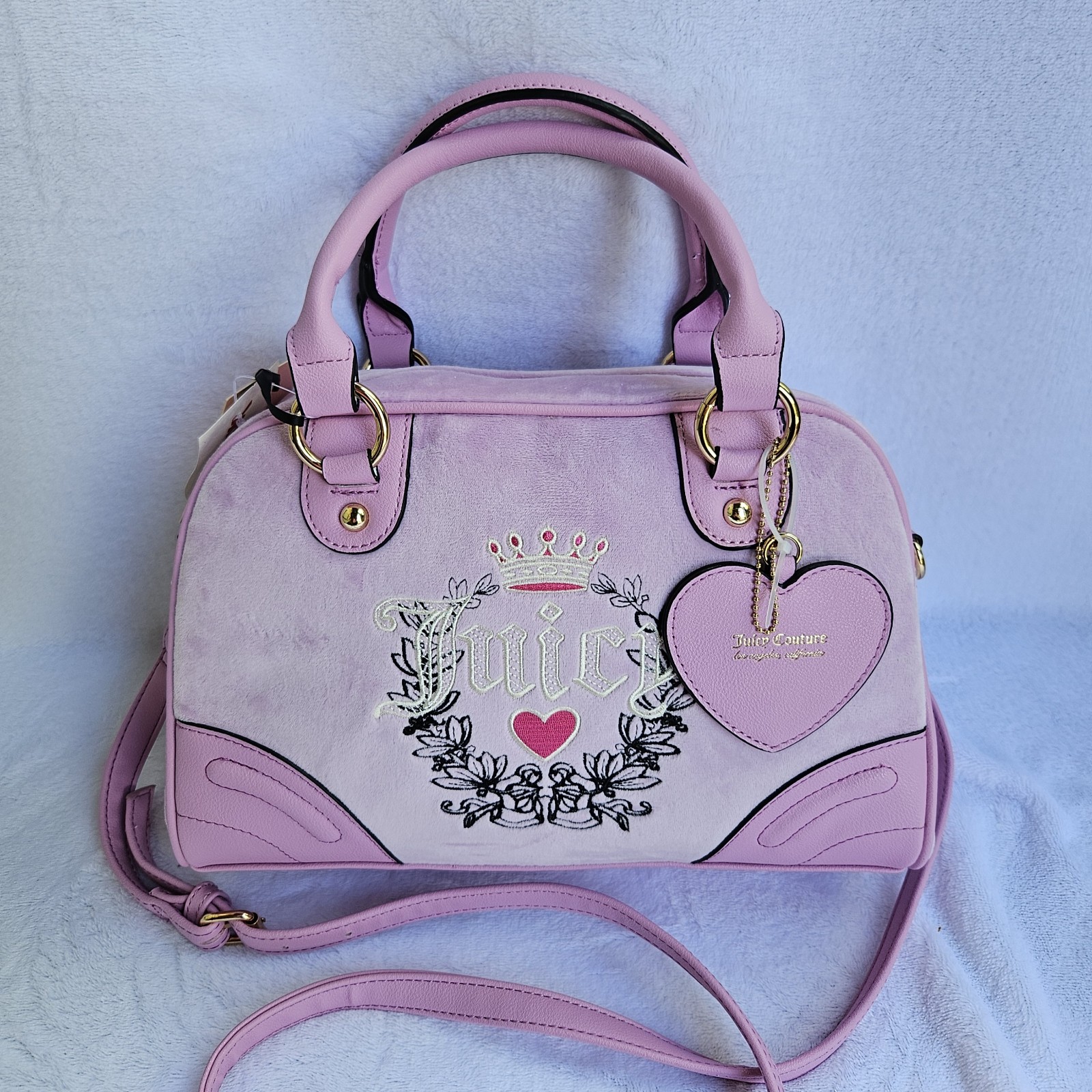 Juicy Couture Fondant Pink Heritage Bowlers
