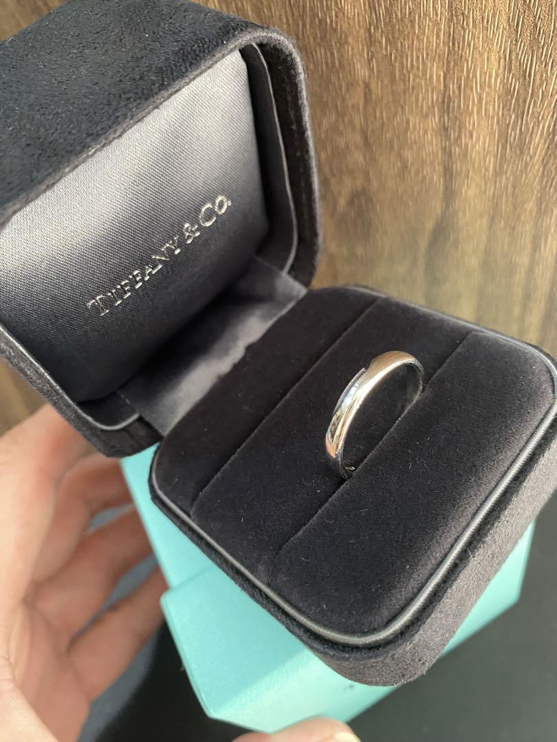 Reduced price Tiffany Forever Platinum Ring, size 15.