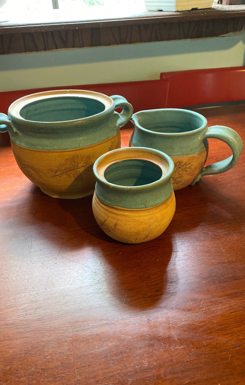 Handmade pottery