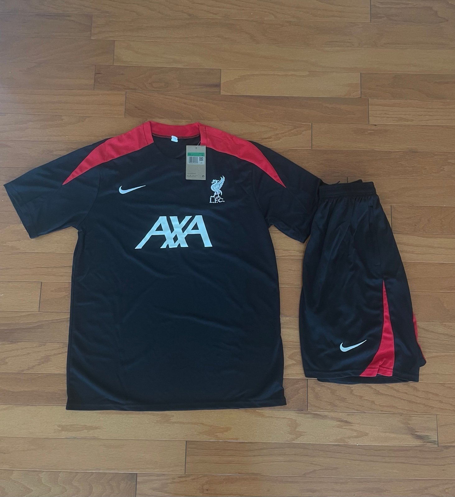 Liverpool FC Black Nike 24/25 Training Kit