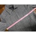 Sandro Black Herringbone Wool Zip Front Classic Blazer