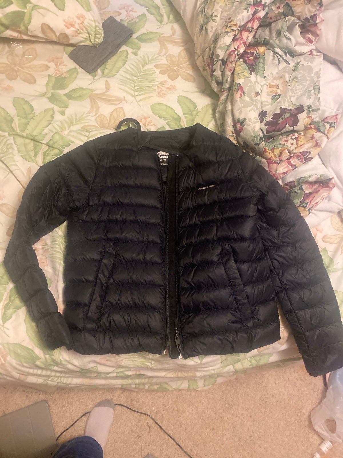 Vintage roots down jacket