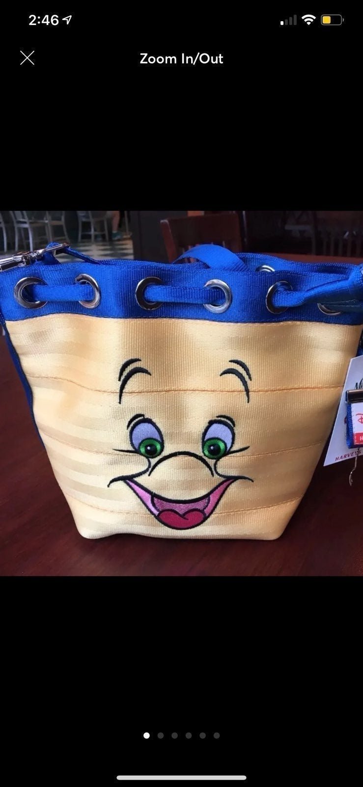 Harvey’s Disney Flounder Mini Park Hopper Tote