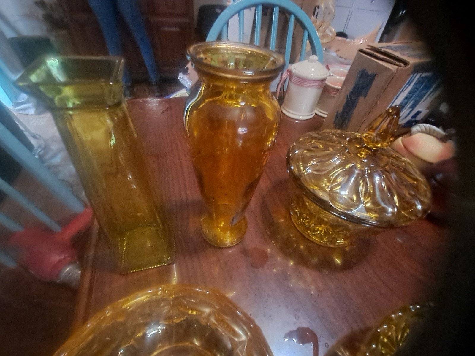 Yellow Green Glass