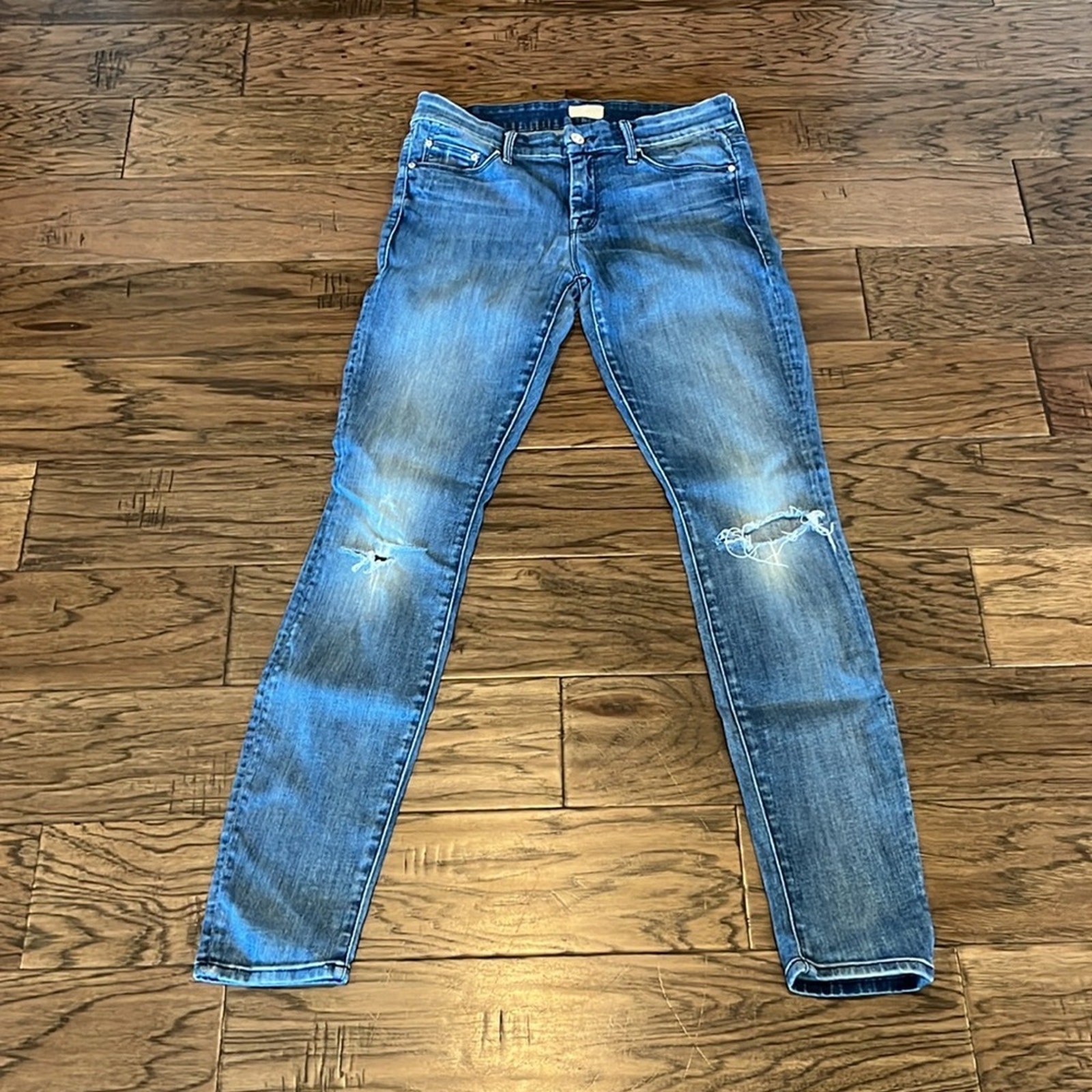 Mother Denim The Looker Mid Rise Skinny Size 28