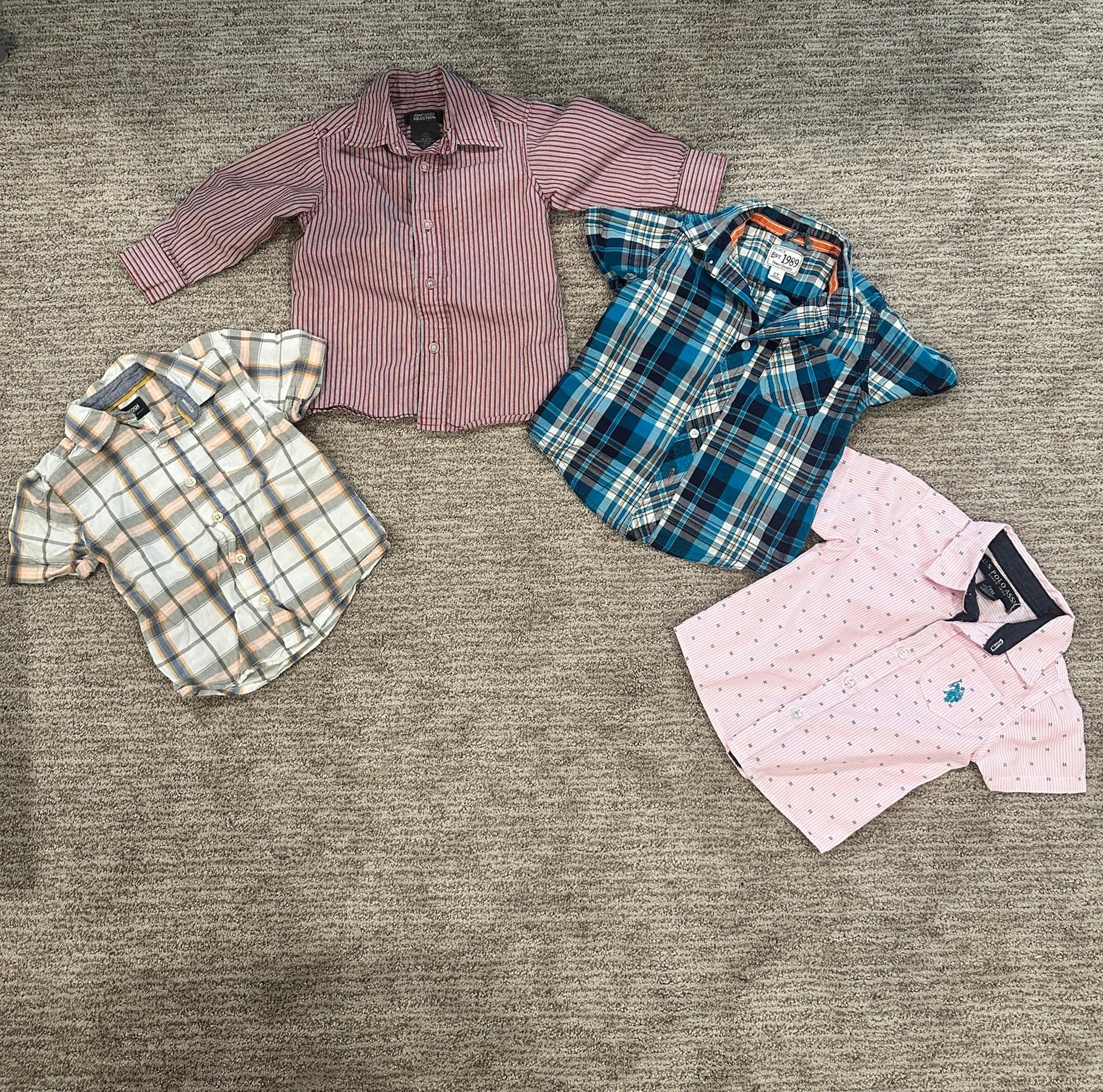2T boy dress shirts