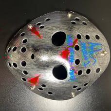 Jason Voorhees Signed Mask