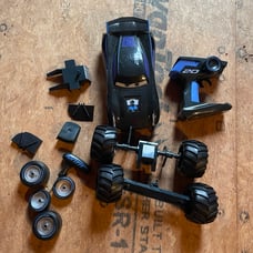 Cars RC car that transforms into a truck.