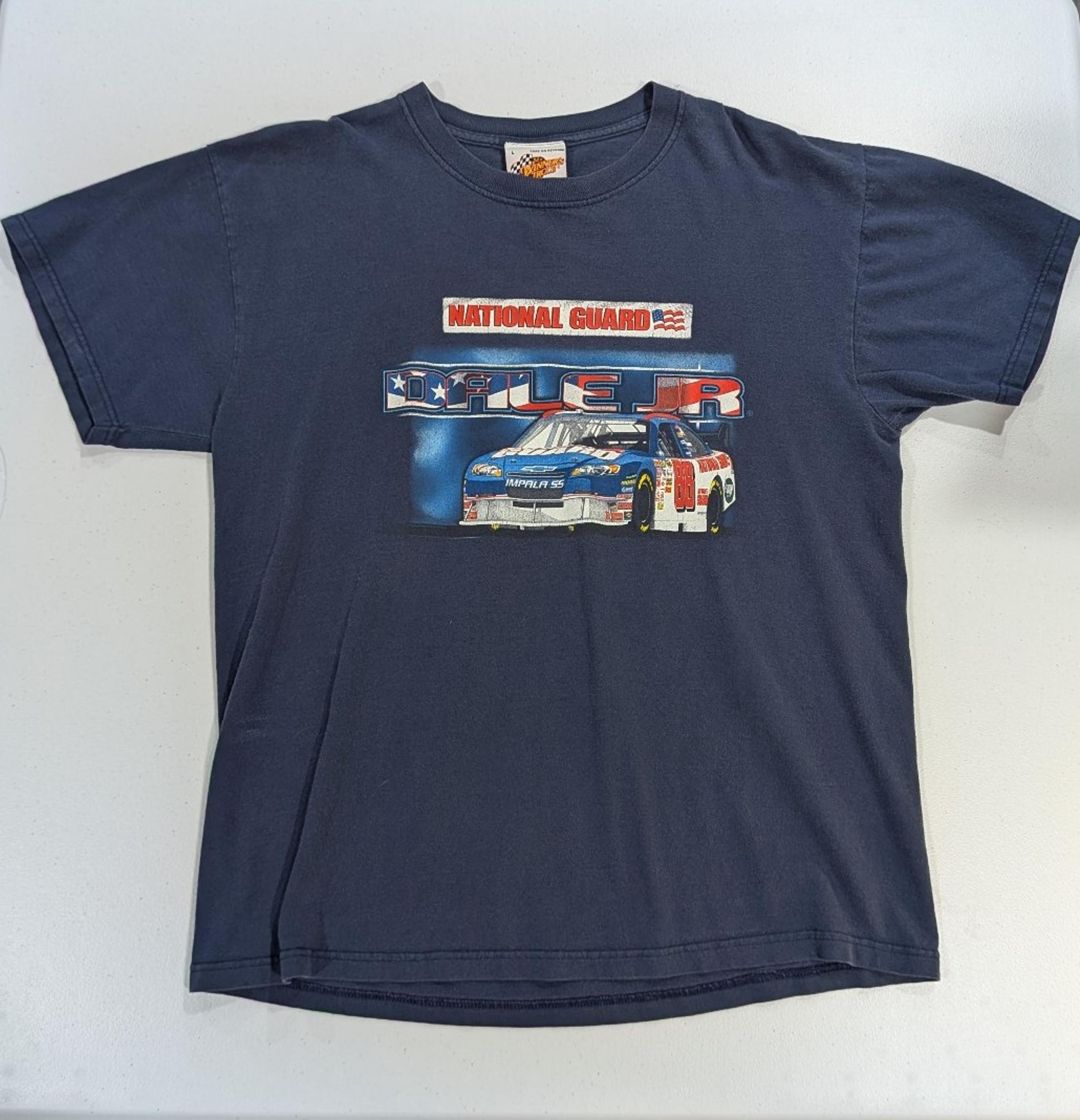 2008 Dale Earnhardt Jr. National Guard racing team tee