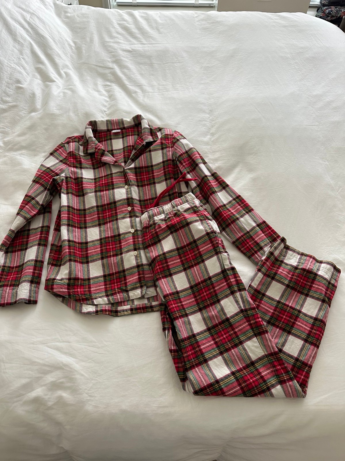 Hanna Andersson Plaid christmas pajama set
