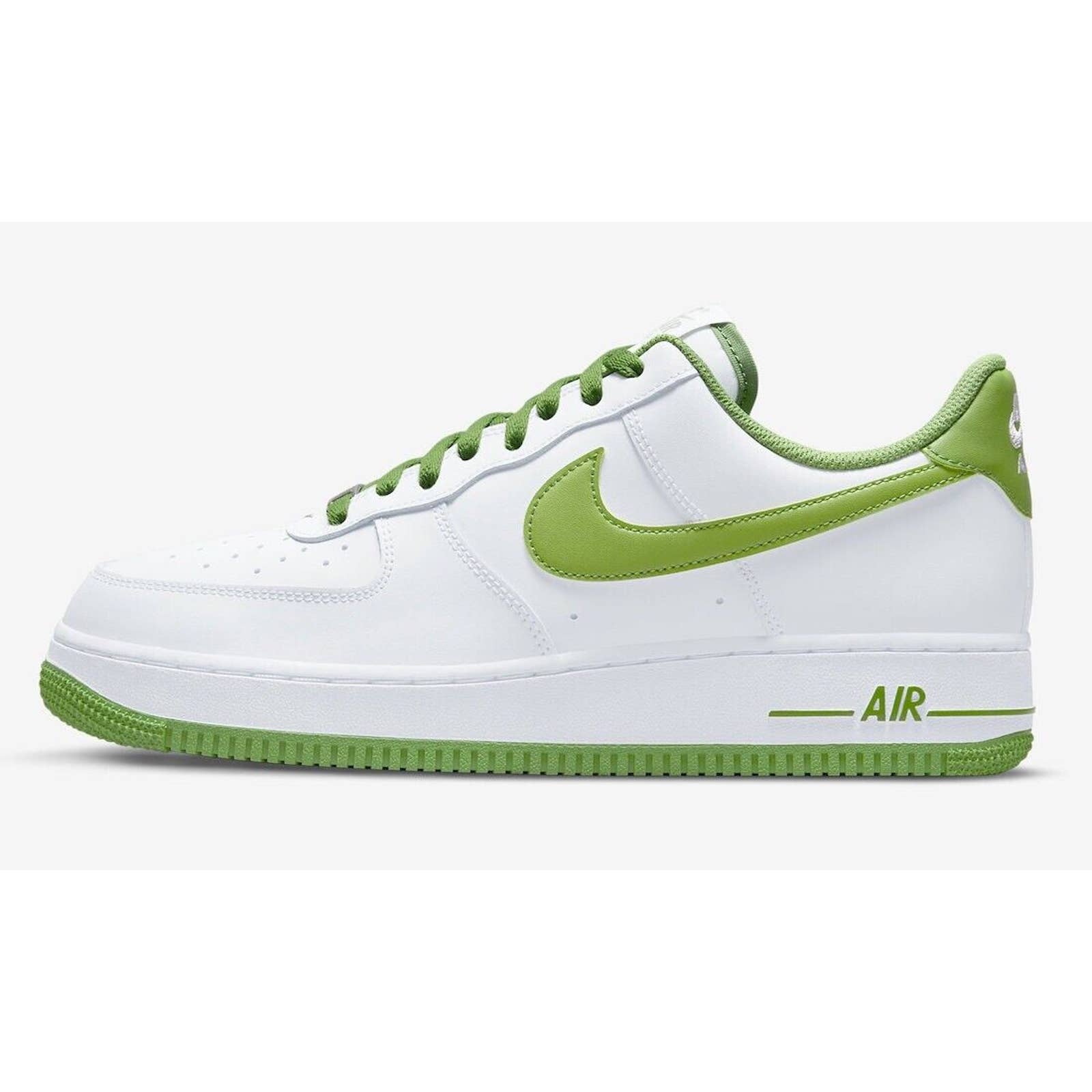 Nike Air Force 1 ‘07 “Candy Apple” White Chlorophyll Men’s Sz 12 DH7561-105