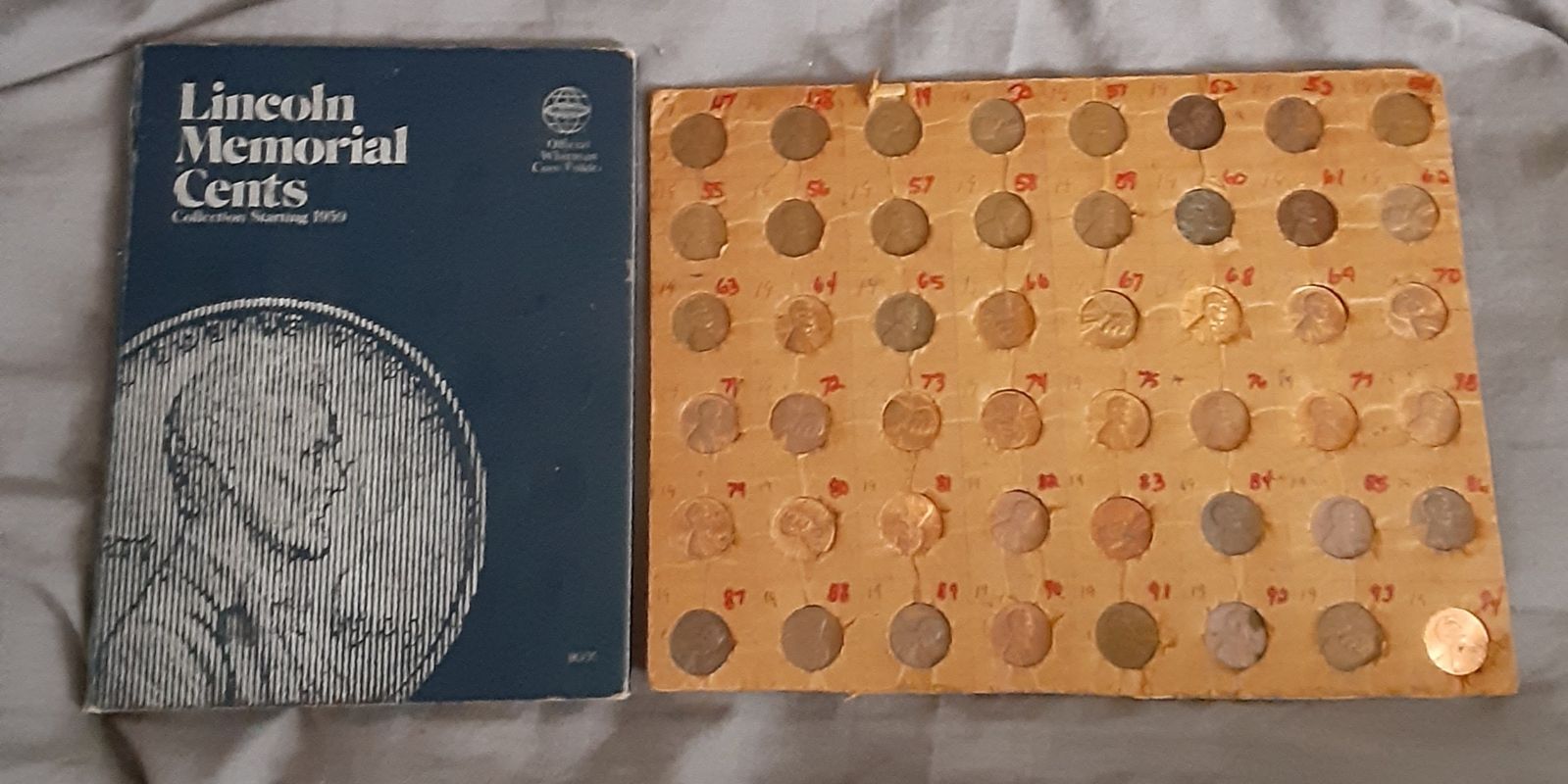 Lincoln Memorial Cent Collection + Bonus
