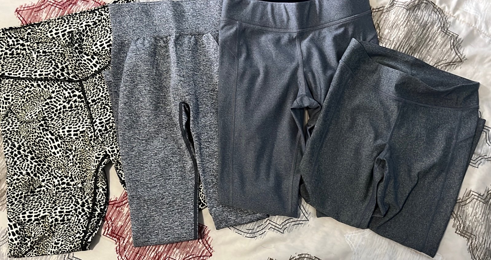Gymshark, Ynder Armour, Nike leggings, Sz. S
