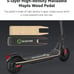 MEGAWHEELS Electric Scooter, 3 Gears
