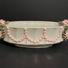 Gorgeous Vintage Reina Califa 218 Bone China Floral Bowl Planter Excellent COND