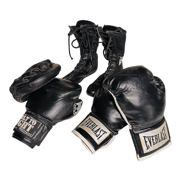 Everlast Gloves, Cleto Reyes Boxing Shoes, BTF Air Max Sparing Glove & Pad